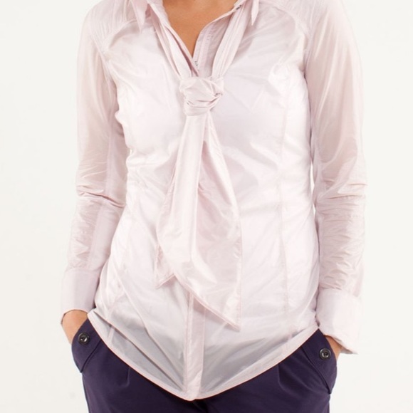 Lululemon Pedal Power Wind Shirt in Neutral Blush - Picture 2 of 10